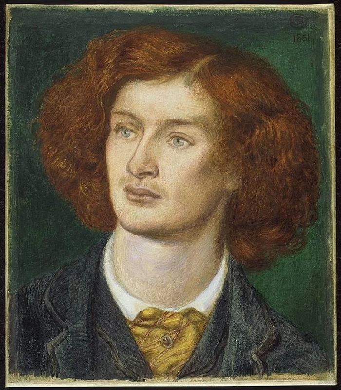 Ritratto di Algernon Charles Swinburne - Fitzwilliam Museum